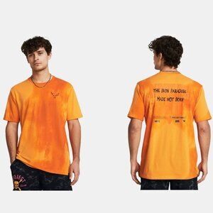 Under Armour Project Rock Sun Washed Graphic Short Sleeve t-shirt, Men's Medium